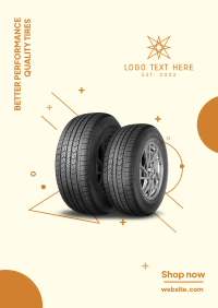 Quality Tires Flyer Image Preview