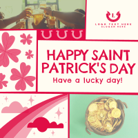 Rustic St. Patrick's Day Greeting Instagram post Image Preview
