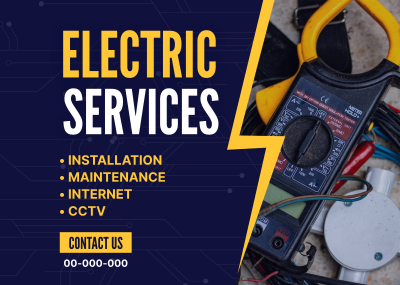 Electrical Service Professionals Postcard Image Preview