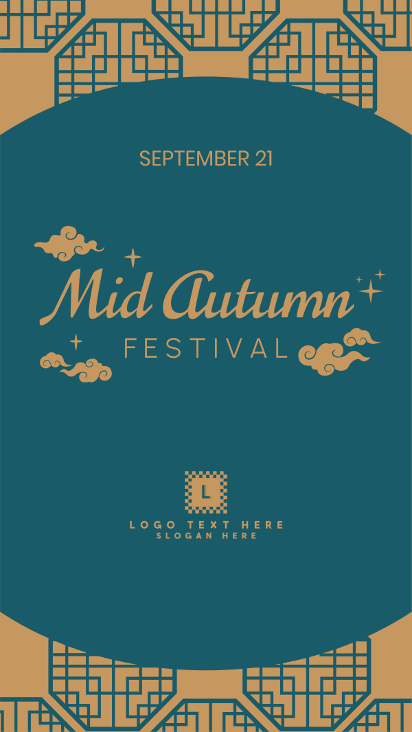 Mid Autumn Festival Facebook Story Design Image Preview