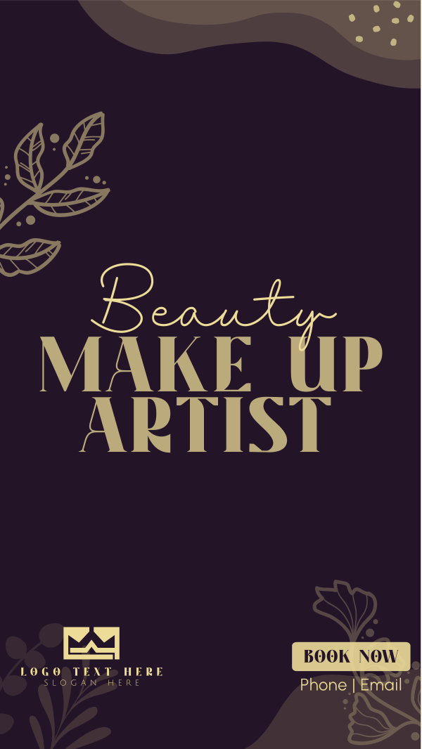 Beauty Make Up Artist Facebook Story Design Image Preview
