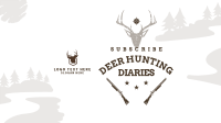 Deer Hunting Diaries YouTube cover (channel art) Image Preview