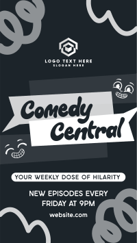 Comedy Central Podcast Instagram Reel Preview