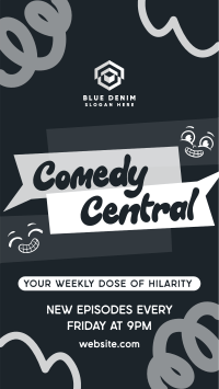 Comedy Central Podcast Instagram Reel Image Preview