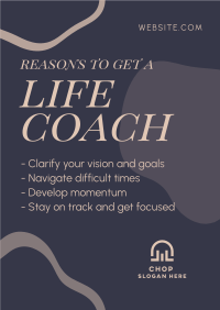 Get a Coach Poster Design