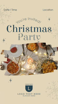 Christmas Party YouTube Short Design