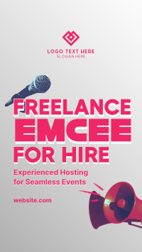 Freelance Emcee Hiring YouTube Short Preview