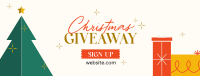 Christmas Holiday Giveaway Facebook cover Image Preview