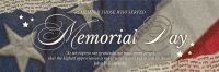 Rustic Memorial Day Twitter header (cover) Image Preview