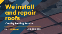 Quality Roof Service Animation Image Preview