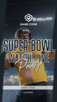 Super Bowl Live Facebook story Image Preview