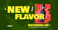 New Flavor Alert Facebook Ad Design