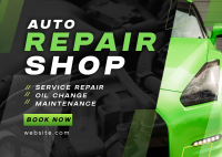 Trusted Auto Repair Postcard Image Preview