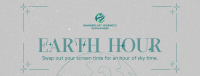 Earth Hour Sky Facebook cover Image Preview
