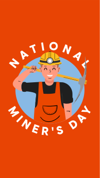 Miners Day Event Facebook Story Design