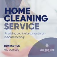 Bubble Cleaning Service Instagram Post Design