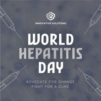 Minimalist Hepatitis Day Awareness Instagram post Image Preview
