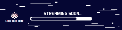 Glitching Twitch banner Image Preview