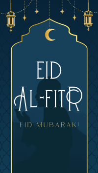 Eid Al Fitr Prayer TikTok Video Image Preview