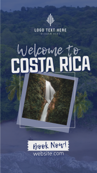 Paradise At Costa Rica TikTok Video Design