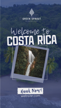 Paradise At Costa Rica TikTok Video Image Preview