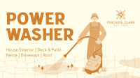Power Washer for Rent Video Design