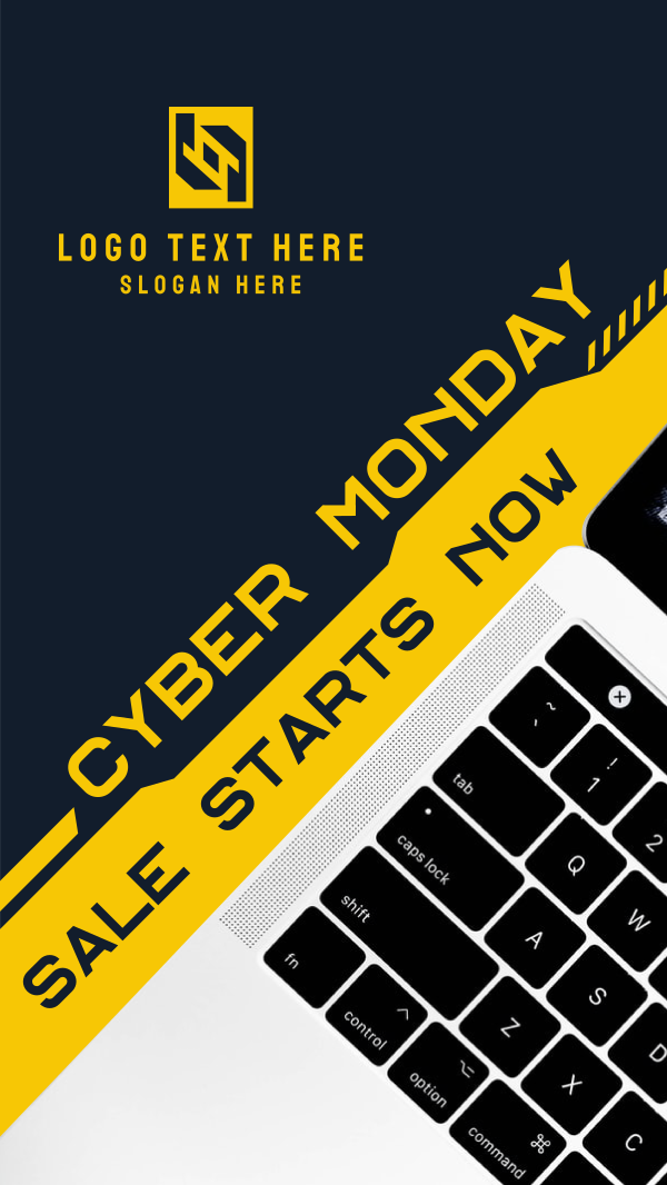 Cyber Monday Facebook Story Design Image Preview