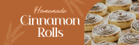 Homemade Cinnamon Rolls Twitter Header Image Preview