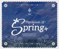 Spring Season Facebook Post Design