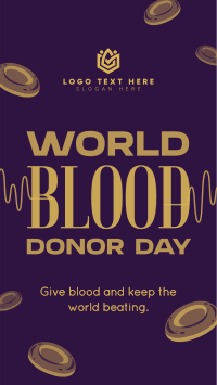 World Blood Donation Day Instagram reel Image Preview