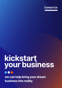 Business Kickstarter Poster Image Preview