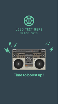 Boost Speaker Facebook story Image Preview