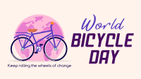 Wheels of Change Facebook Event Cover Design