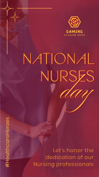 Medical Nurses Day Facebook Story Design