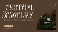 Customized Rings Facebook Event Cover Design
