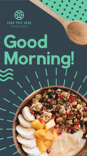 Healthy Food Breakfast Instagram story Image Preview