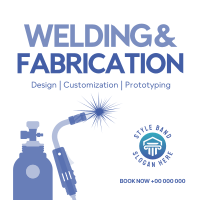 Welding & Fabrication Linkedin Post Design