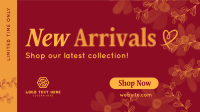 Floral New Arrivals Animation Preview