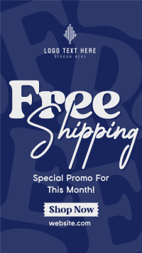 Special Shipping Promo Instagram reel Image Preview