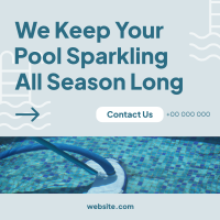 Pool Sparkling Instagram post Image Preview