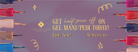 Fun Gel Nail Salon Facebook cover Image Preview