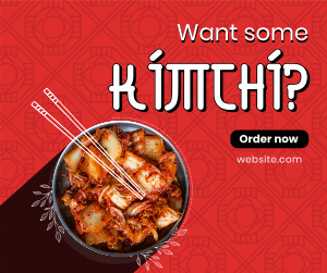 Order Healthy Kimchi Facebook post Image Preview