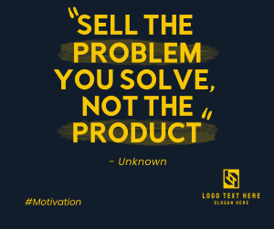 Sell the Problem Facebook post Image Preview