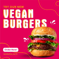 Vegan Burger Buns  Instagram Post Image Preview