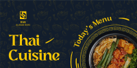 Thai Cuisine Twitter Post Image Preview