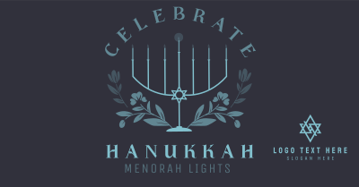 Hanukkah Light Facebook ad Image Preview