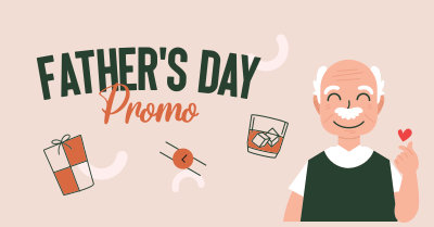 Fathers Day Promo Facebook ad Image Preview