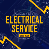 Quality Electrical Services Instagram Post Design