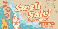 Surf Shop Sale Twitter Post Image Preview