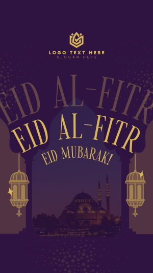 Eid Spirit Facebook story Image Preview